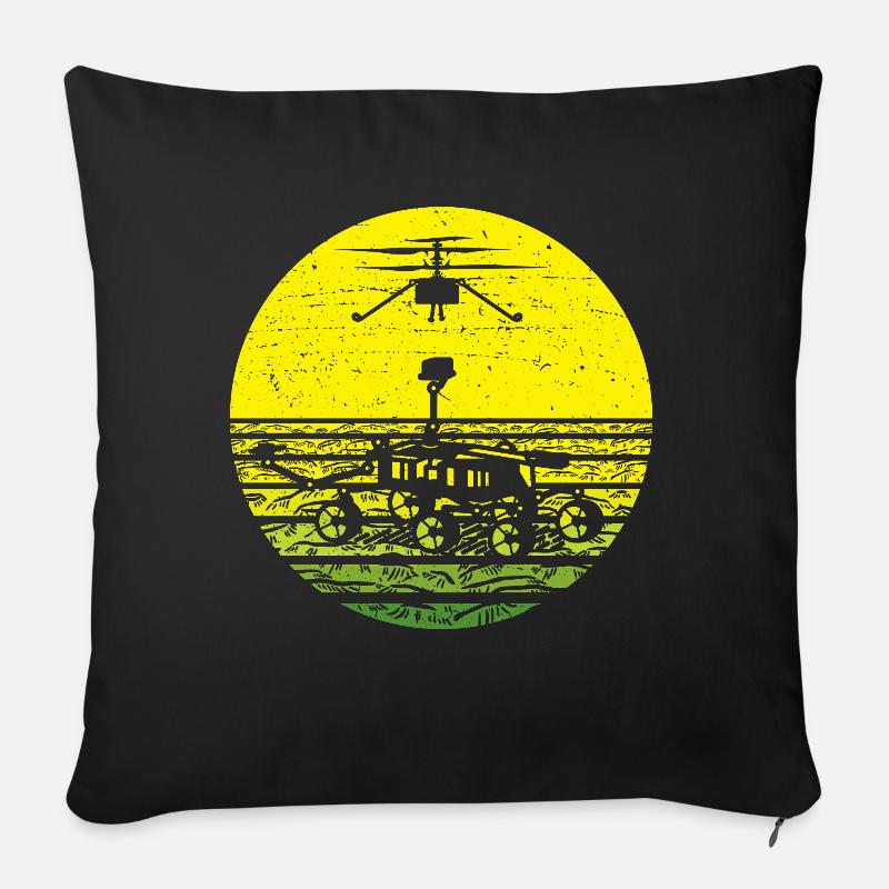 Astrophysik Himmelsgucker - Sofakissenbezug 45 x 45 cm - Schwarz