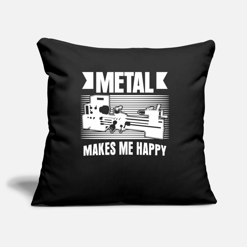 Chipper Lathe operator Cutting machine operator Sofa pillowcase 17,3'' x 17,3'' (45 x 45 cm)