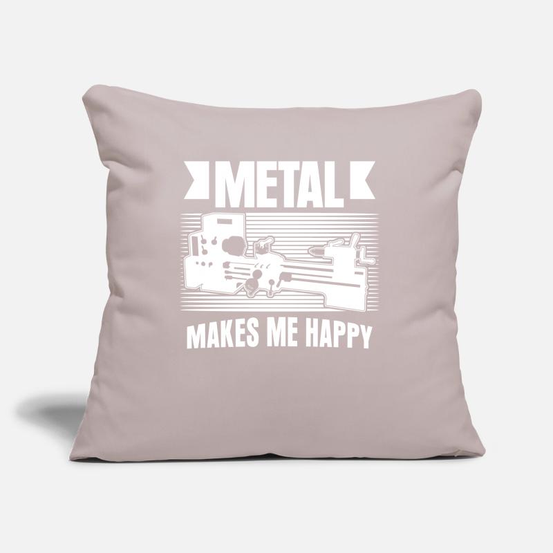 Chipper Lathe operator Cutting machine operator Sofa pillowcase 17,3'' x 17,3'' (45 x 45 cm)