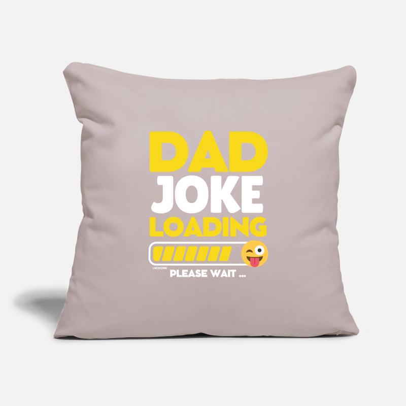 Dad joke loading - Dad joke loading Sofa pillowcase 17,3'' x 17,3'' (45 x 45 cm)