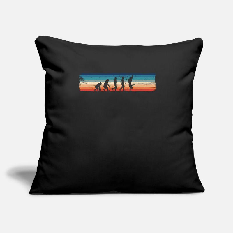 Retro Breakdancing Evolution - Fun Housse de coussin décorative 45 x 45 cm