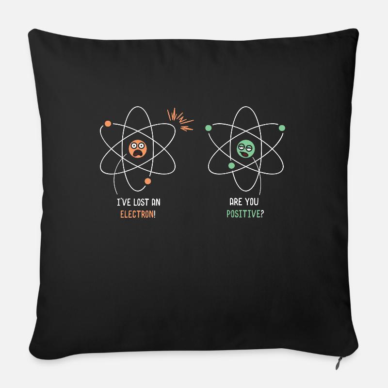 Physikalische Wissenschaft Energie - Sofakissenbezug 45 x 45 cm - Schwarz
