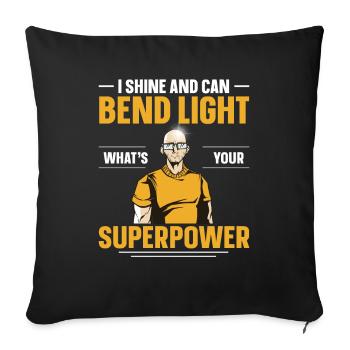 Being Bald Bald Guy With A Beard Bald Dad - Sofa pillowcase 17,3'' x 17,3'' (45 x 45 cm) - black - Front