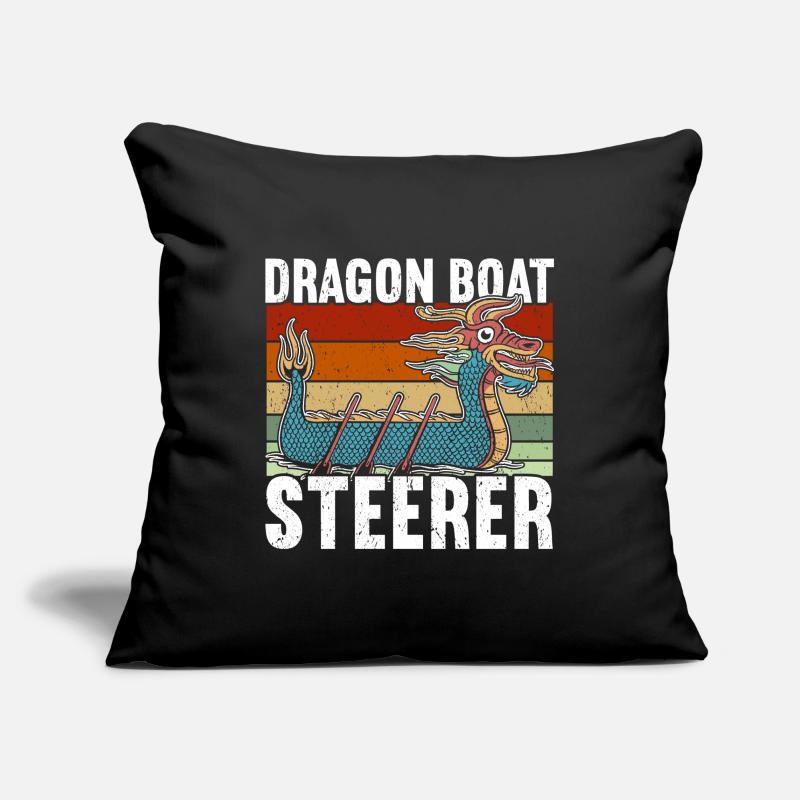 Drachenboot Sofakissenbezug 45 x 45 cm