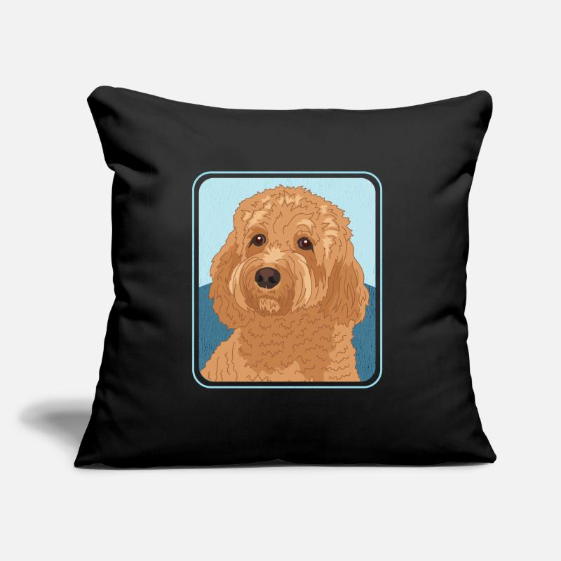 Cavapoo Dogs Cavoodle Dog Owner Gift Sofa pillowcase 17,3'' x 17,3'' (45 x 45 cm)