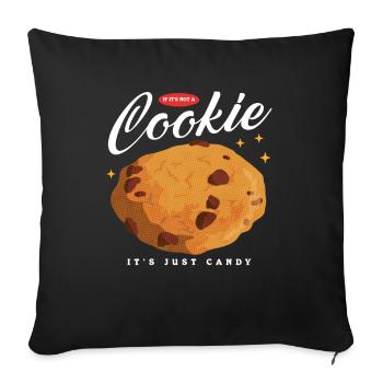 Baking Cookies Cookie Cookie Cookies Cookies Gift - Sofa pillowcase 17,3'' x 17,3'' (45 x 45 cm) - black - Front