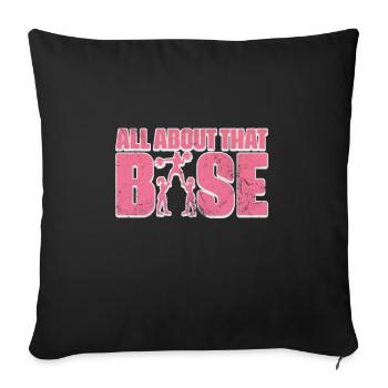 Cheerleader Cheerleading Sport Gymnastics Gift - Sofa pillowcase 17,3'' x 17,3'' (45 x 45 cm) - black - Front