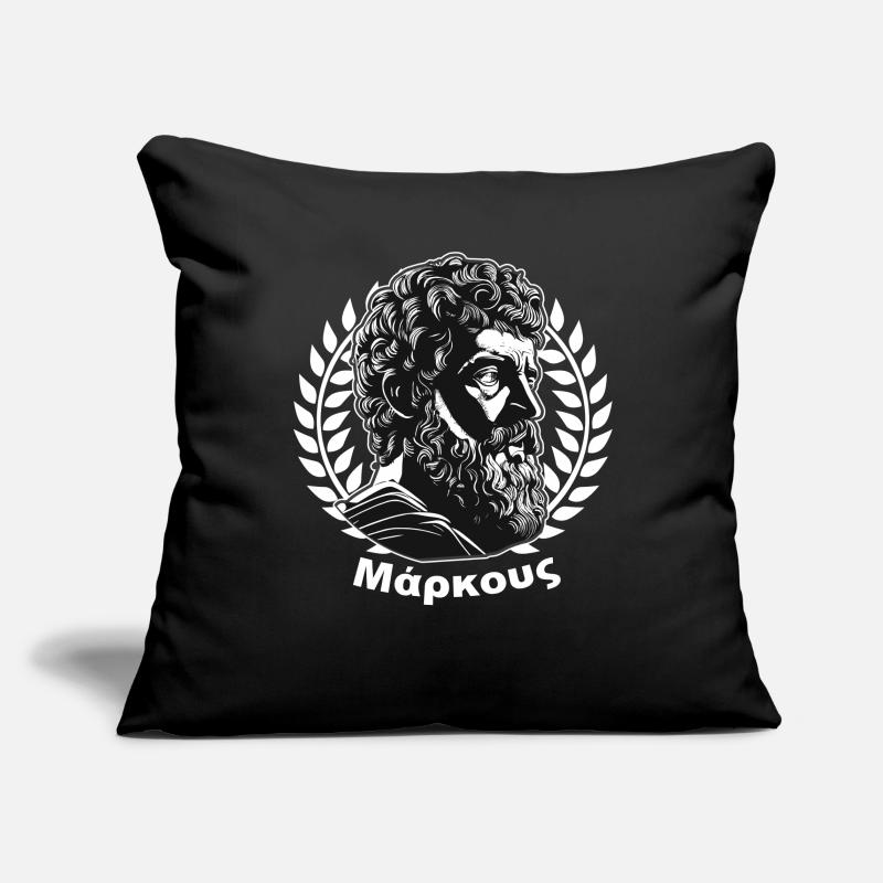 Marcus Aurelius Greek Stoic Philosopher Stoicism Sofa pillowcase 17,3'' x 17,3'' (45 x 45 cm)