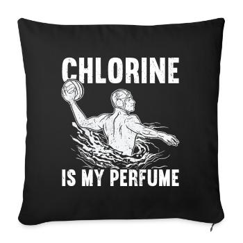 Waterpolo - Housse de coussin décorative 45 x 45 cm - noir - Devant