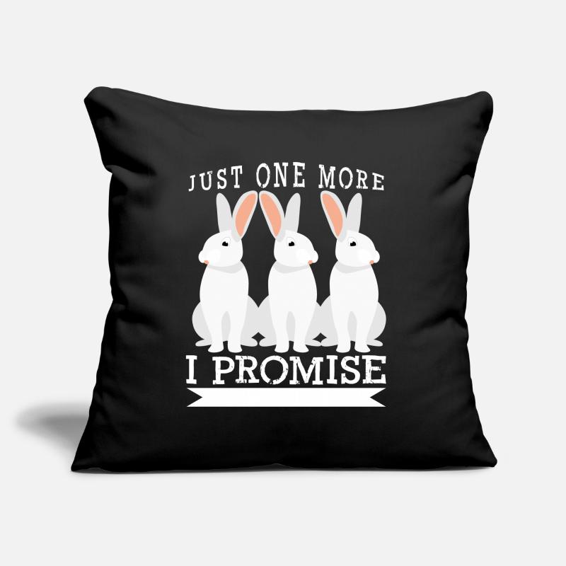 Rabbit Rabbit Rabbit Rabbit Sofa pillowcase 17,3'' x 17,3'' (45 x 45 cm)