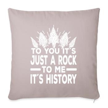 Arrowhead Hunting - Sofa pillowcase 17,3'' x 17,3'' (45 x 45 cm) - light taupe - Front