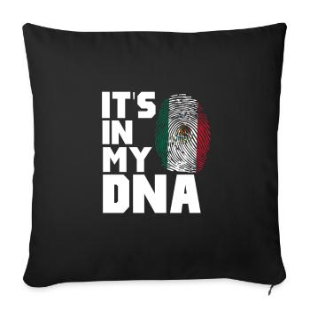 Cadeau de la nation mexicaine mexicaine - Housse de coussin décorative 45 x 45 cm - noir - Devant