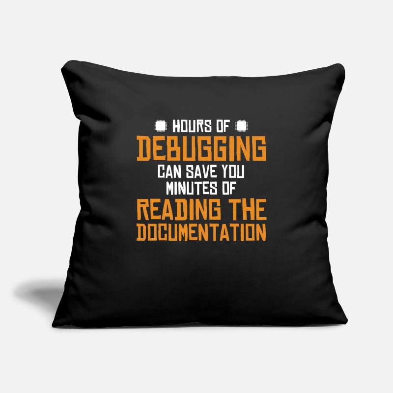 Hours Of Debugging Softwareingenieur Developer Sofakissenbezug 45 x 45 cm