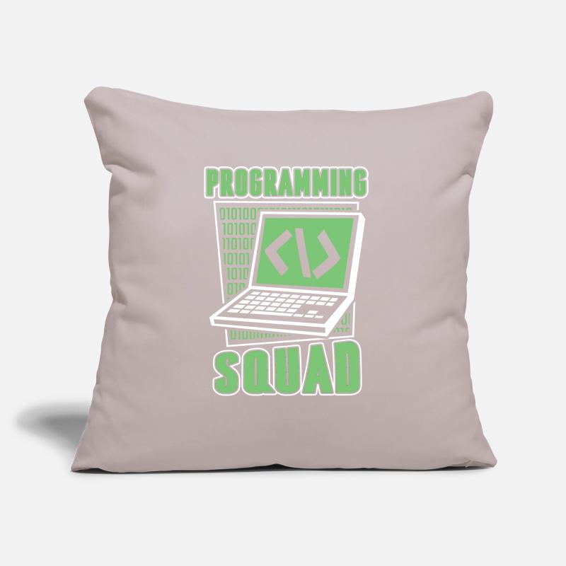 Programming Squad Softwareentwickler Developer Sofakissenbezug 45 x 45 cm