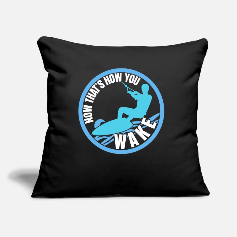 Wakeboard Saying Wakeboarder Sofa pillowcase 17,3'' x 17,3'' (45 x 45 cm)