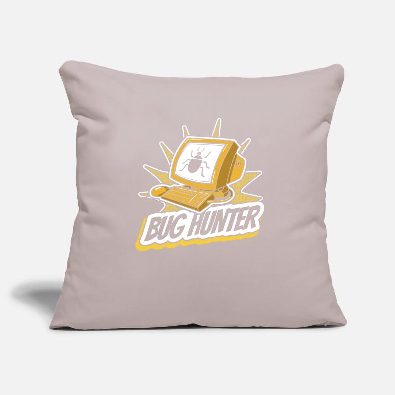 Bug Hunter Softwareingenieur Developer Coder Sofakissenbezug 45 x 45 cm