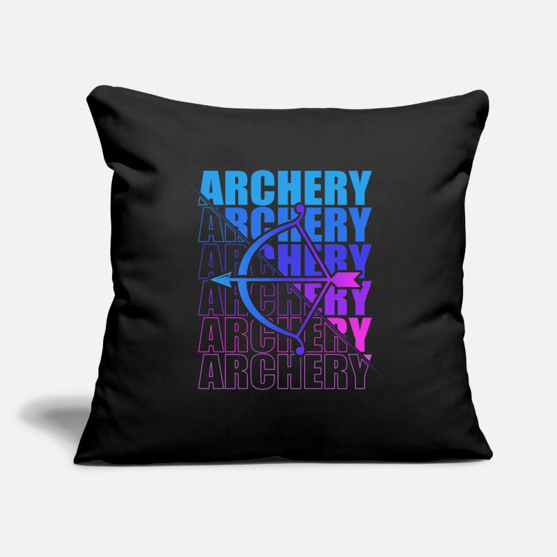 Tir à l’arc Archer Arc à l’arc Housse de coussin décorative 45 x 45 cm