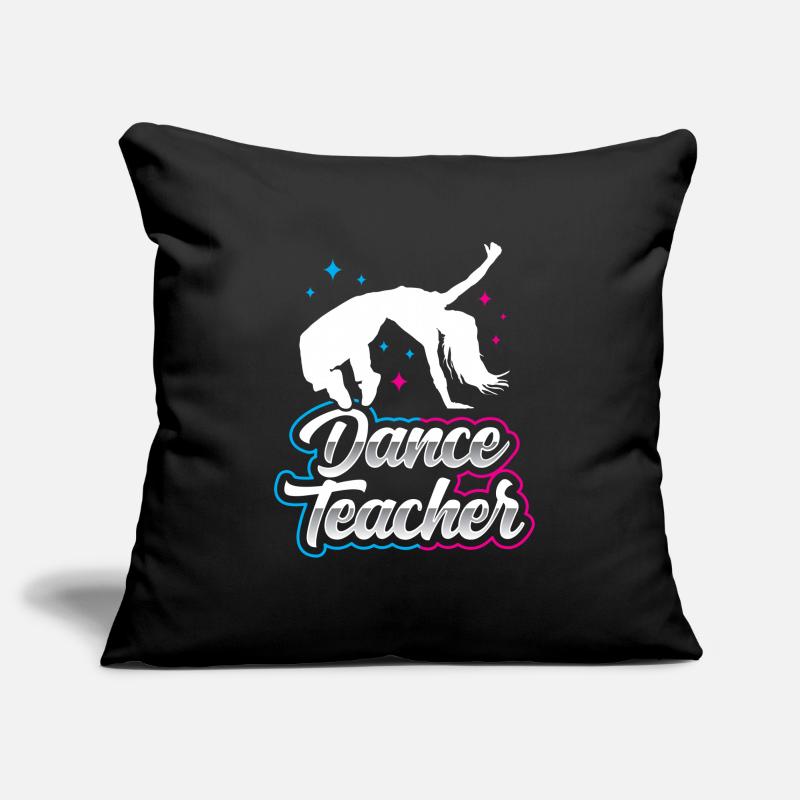 Professeur de danse Cours de danse École de danse Professeur de danse Housse de coussin décorative 45 x 45 cm