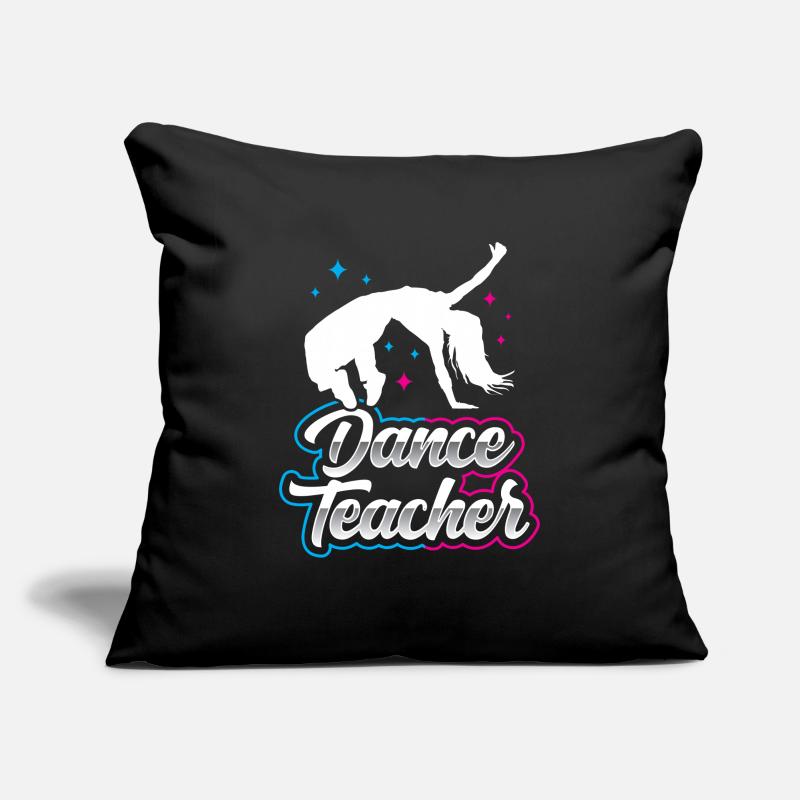 Professeur de danse Cours de danse École de danse Professeur de danse Housse de coussin décorative 45 x 45 cm