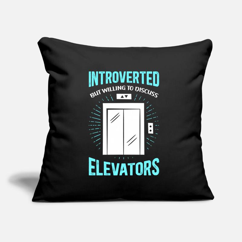 Elevator | Elevator Elevator Mechanic Gift Sofa pillowcase 17,3'' x 17,3'' (45 x 45 cm)