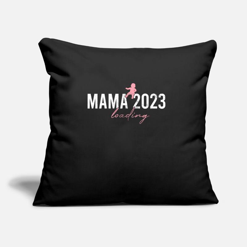 Mama 2023 loading Sofa pillowcase 17,3'' x 17,3'' (45 x 45 cm)