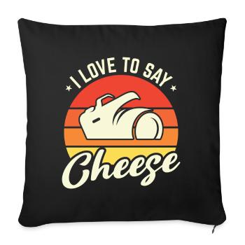 Photography Photo Photographer Photographers! Photographers - Sofa pillowcase 17,3'' x 17,3'' (45 x 45 cm) - black - Front