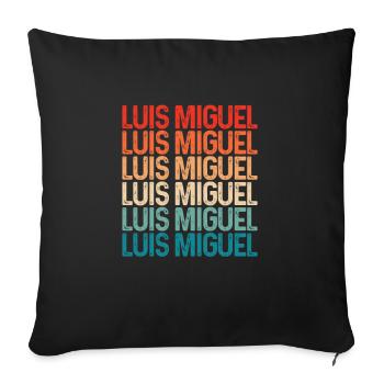 Cadeau de la nation mexicaine mexicaine - Housse de coussin décorative 45 x 45 cm - noir - Devant