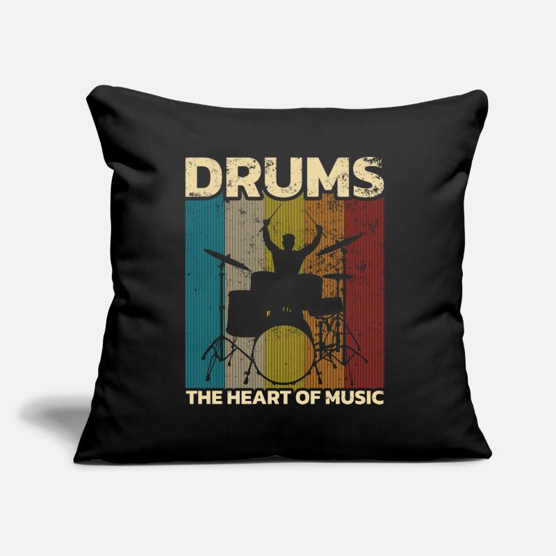 Drummers Drummers Drummers Drummers Sofa pillowcase 17,3'' x 17,3'' (45 x 45 cm)