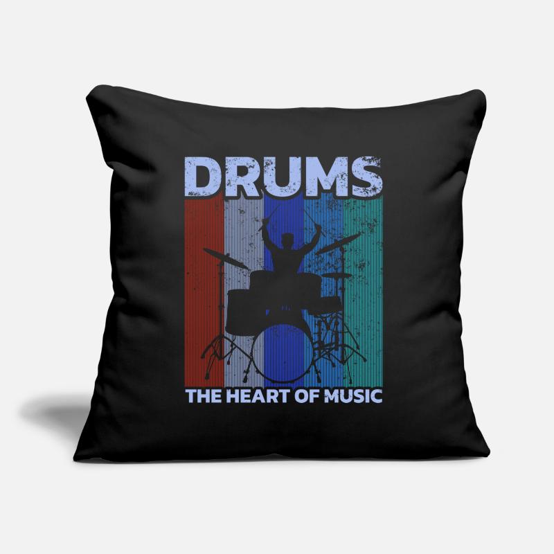 Drummers Drummers Drummers Drummers Sofa pillowcase 17,3'' x 17,3'' (45 x 45 cm)