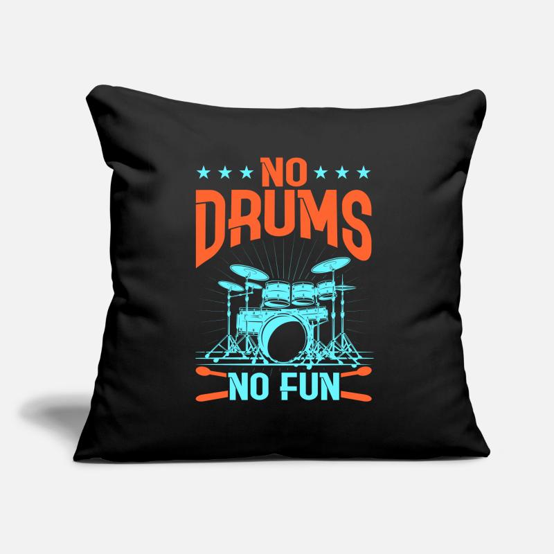 Drummers Drummers Drummers Drummers Sofa pillowcase 17,3'' x 17,3'' (45 x 45 cm)