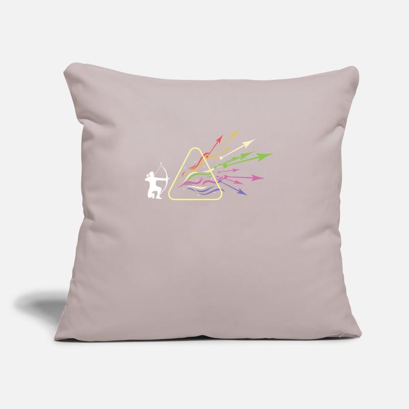 Prism Bowhunter Light Triangle Light Spectrum Housse de coussin décorative 45 x 45 cm