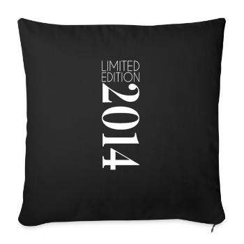 Édition Limitée 2014 - Housse de coussin décorative 45 x 45 cm - noir - Devant