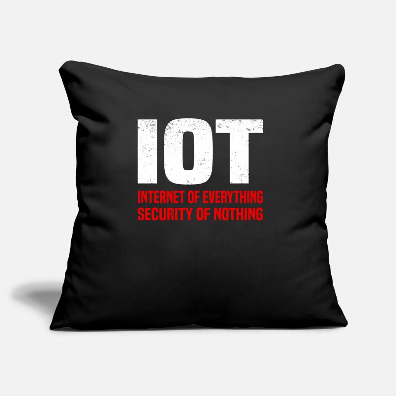 Internet Des Objets IOT Programmeur Admin IT Housse de coussin décorative 45 x 45 cm