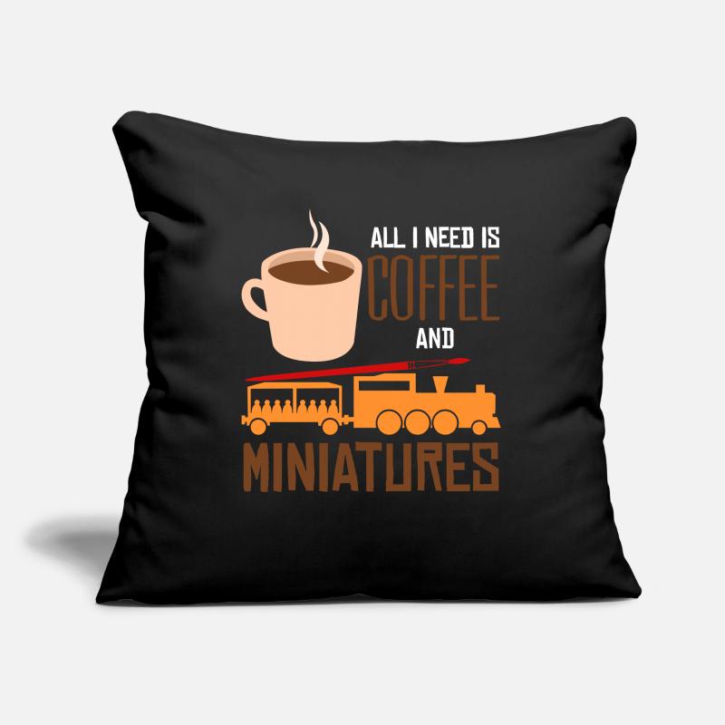 Model making railway model builder Sofa pillowcase 17,3'' x 17,3'' (45 x 45 cm)