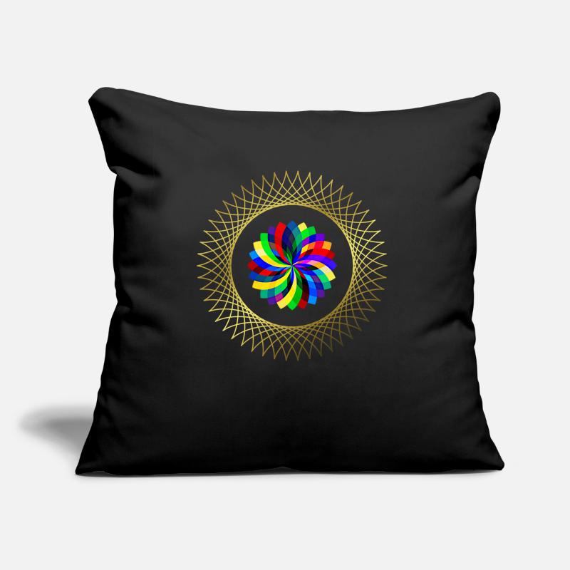 Graphic - graphic pattern - geometric pattern Sofa pillowcase 17,3'' x 17,3'' (45 x 45 cm)