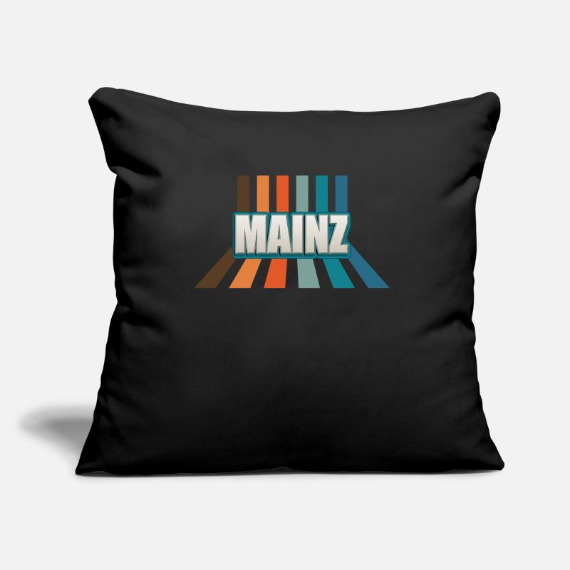 Mainzerin Mainzer Mayence Housse de coussin décorative 45 x 45 cm