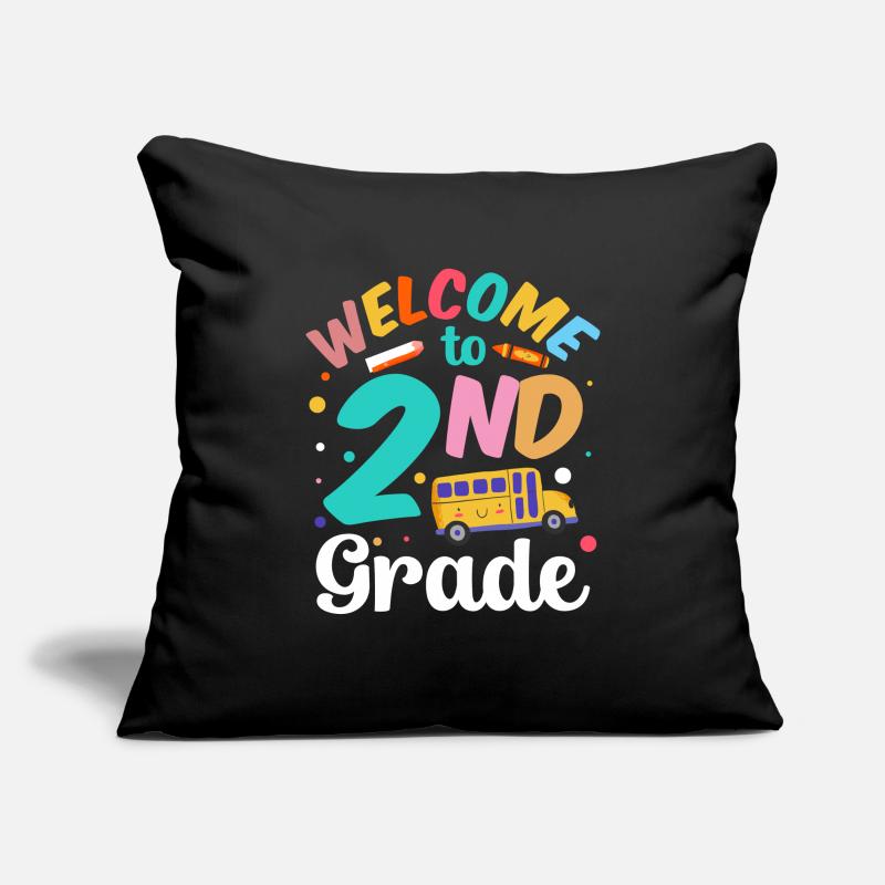 Welcome to Second Class Second Class Sofa pillowcase 17,3'' x 17,3'' (45 x 45 cm)