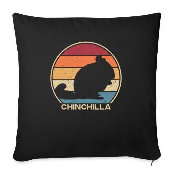 Retro Shorttail Longtail Longhair Breeder - Housse de coussin décorative 45 x 45 cm - noir - Devant