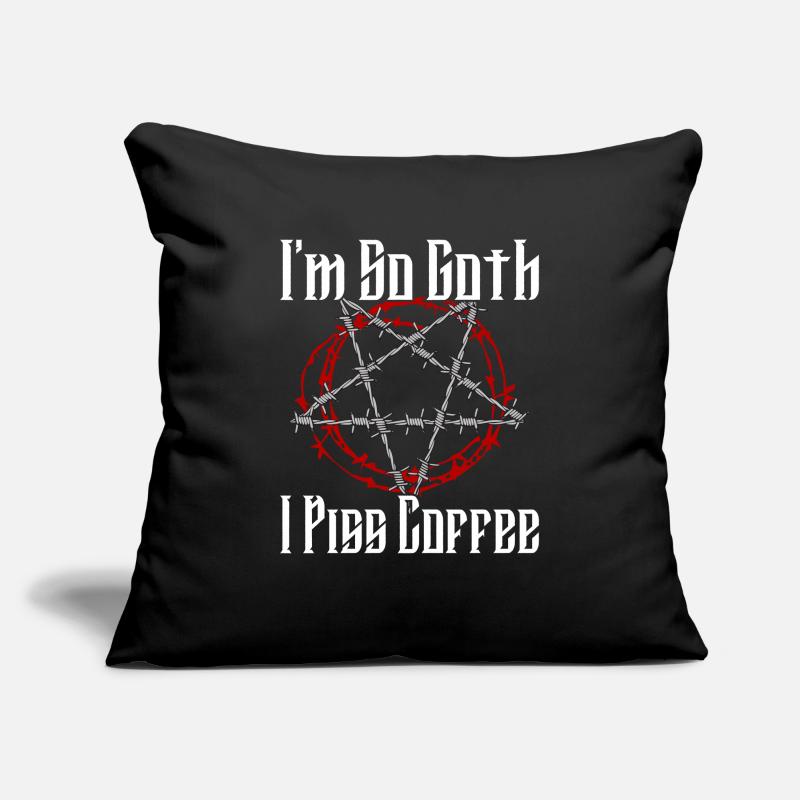 Satan Beelzebub Devil Gothic Pentagram Mystical Sofa pillowcase 17,3'' x 17,3'' (45 x 45 cm)
