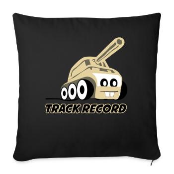 Tank Tank Chain Main Battle Tank - Sofa pillowcase 17,3'' x 17,3'' (45 x 45 cm) - black - Front