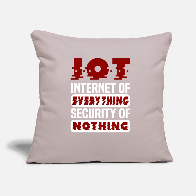 Internet Des Objets IOT Programmeur Admin IT Housse de coussin décorative 45 x 45 cm