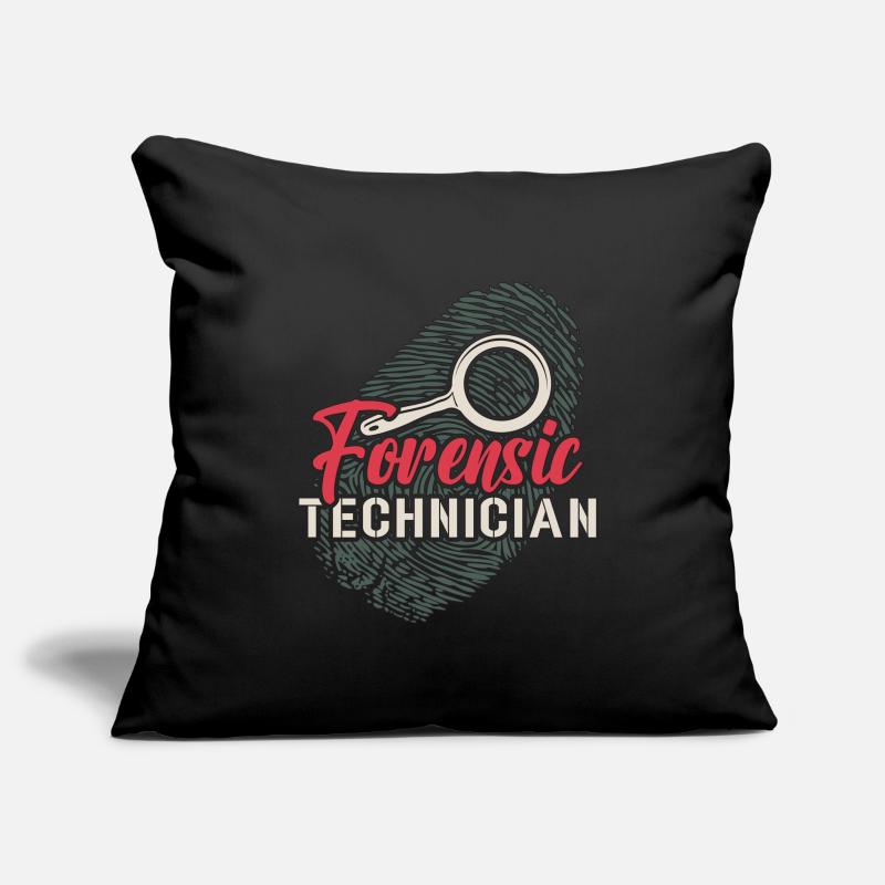 Forensic Science Forensic Technician Criminology Sofa pillowcase 17,3'' x 17,3'' (45 x 45 cm)