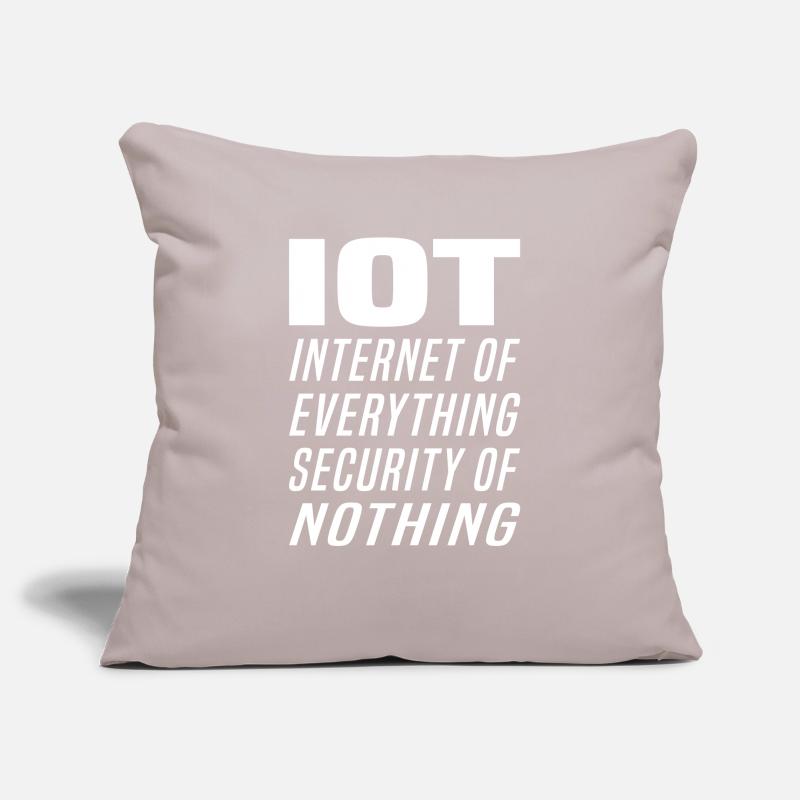 Internet Des Objets IOT Programmeur Admin IT Housse de coussin décorative 45 x 45 cm