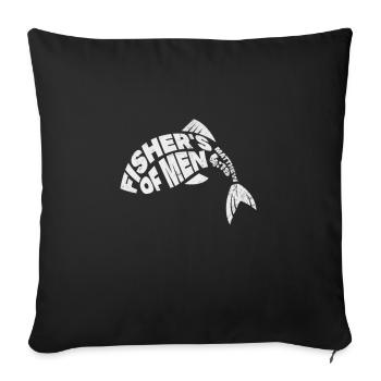 Bible - Housse de coussin décorative 45 x 45 cm - noir - Devant