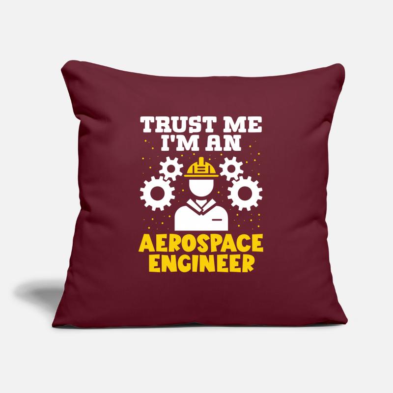 Aerospace Engineer in Aerospace Engineer Sofa pillowcase 17,3'' x 17,3'' (45 x 45 cm)