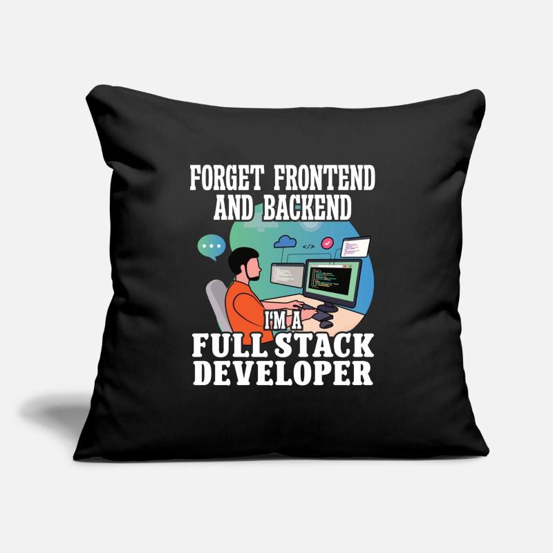 Softwareentwickler Full Stack Developer Coder Geek Sofakissenbezug 45 x 45 cm