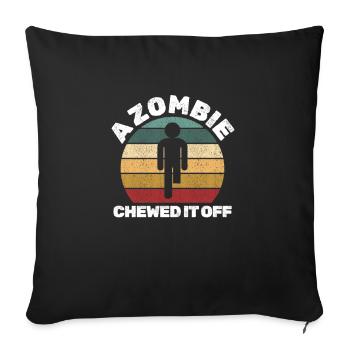 Amputation Amputation Prosthesis Gift - Sofa pillowcase 17,3'' x 17,3'' (45 x 45 cm) - black - Front