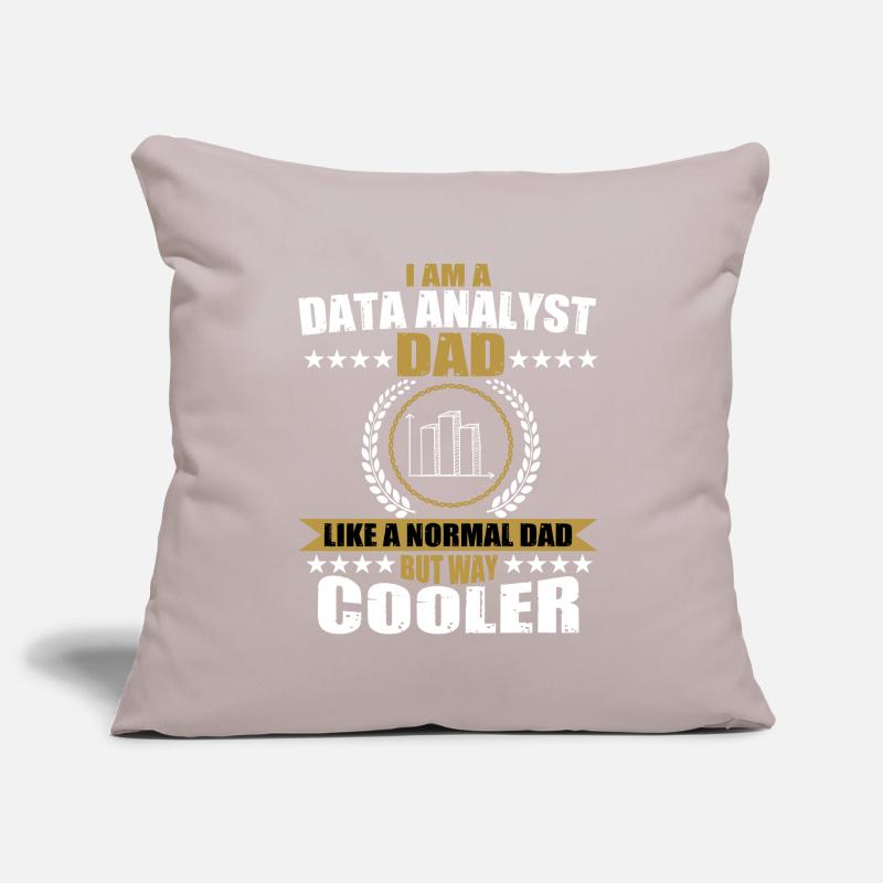 Funny Data Analyst Daddy Outfit Data Analysis Sofa pillowcase 17,3'' x 17,3'' (45 x 45 cm)