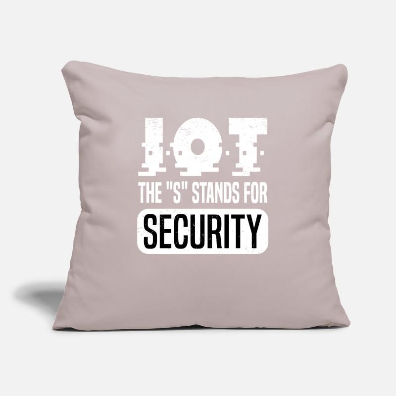 Internet Of Things IOT Programmierer Admin IT Sofakissenbezug 45 x 45 cm