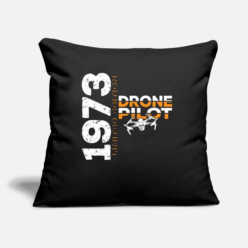 1973 Drone Drones Drone Drone Pilot Limited Sofa pillowcase 17,3'' x 17,3'' (45 x 45 cm)